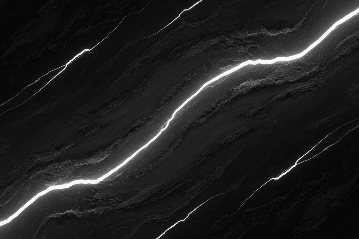 textured dark grays and black with some white streaks